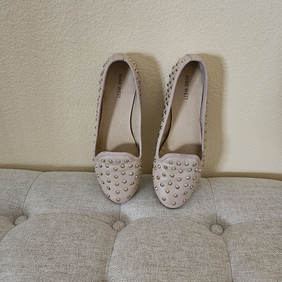 Nine West Dalia Spiked Flats - Picture 2 of 4